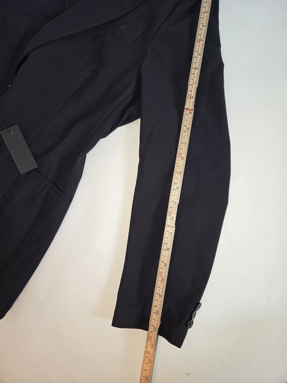 NWT Sene Studio Soho Flex Men's Black Two-Button Tailored Blazer. 40L - Picture 11 of 16